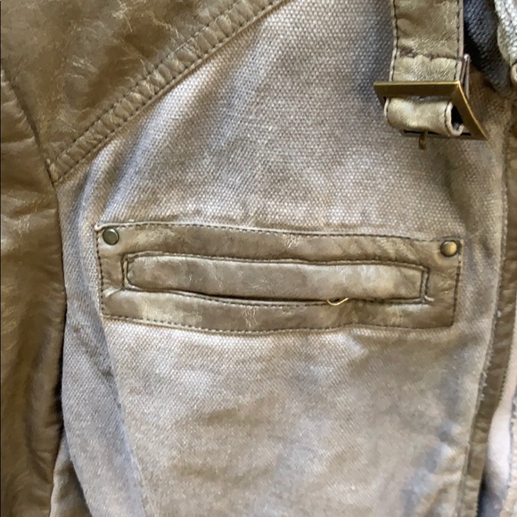 Blanc Noir Neiman Marcus motorcycle jacket size L - Picture 8 of 11